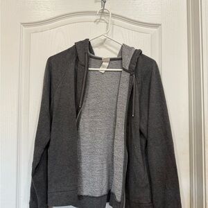 H&M Dark Gray Zip-Up Hoodie
